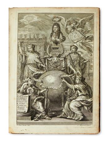 LAW  GROTIUS, HUGO. Le Droit de la Guerre et de la Paix.  2 vols.  1687